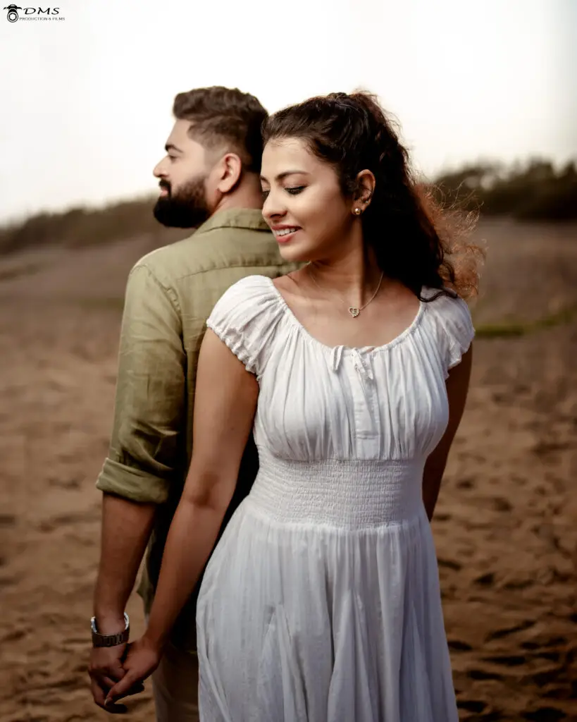 Prewedding photography of Bhubaneswar Couple on the Beach